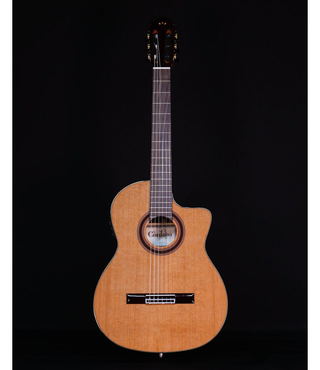 Cordoba C7-CE Cedar Top Nylon String Guitar