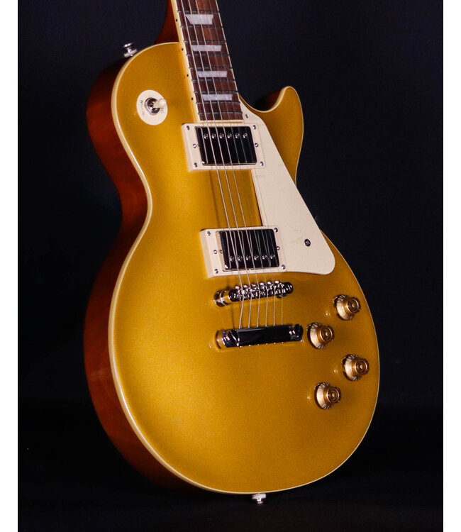 Epiphone Les Paul Standard 50s, Gold Top with Premium Gig Bag