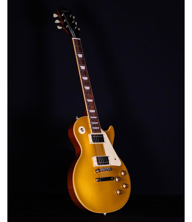 Epiphone Les Paul Standard 50s, Gold Top with Premium Gig Bag
