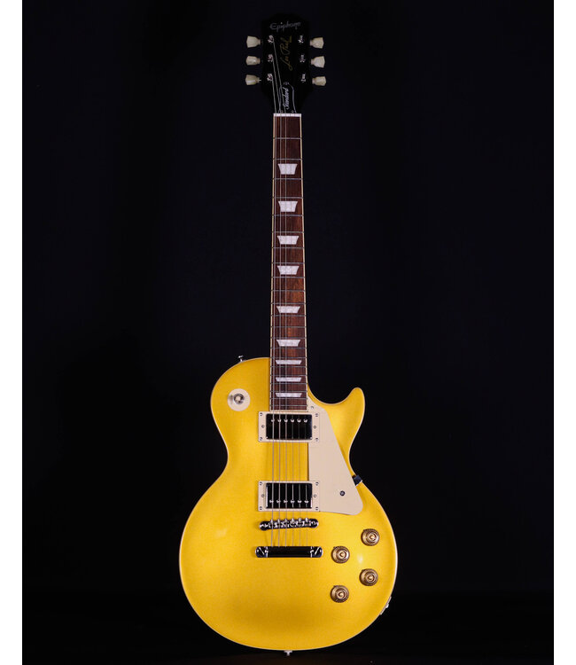 Epiphone Les Paul Standard 50s, Gold Top with Premium Gig Bag