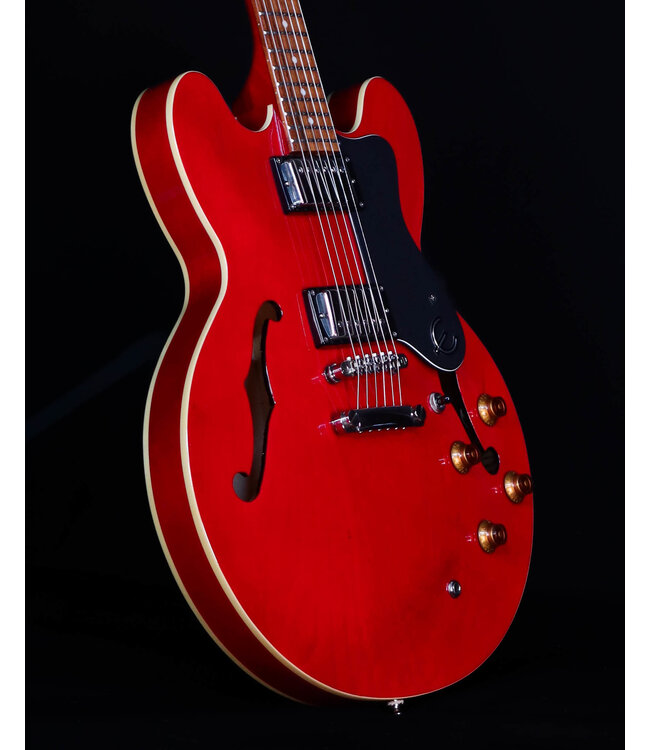 Epiphone Dot, Cherry Red, Hardshell Case - USED