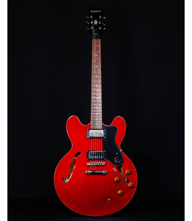 Epiphone Dot, Cherry Red, Hardshell Case - USED