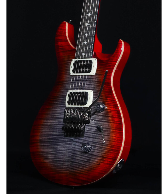 PRS SE Custom 24 Floyd Rose, Charcoal Cherry Burst