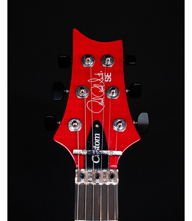 PRS SE Custom 24 Floyd Rose, Charcoal Cherry Burst