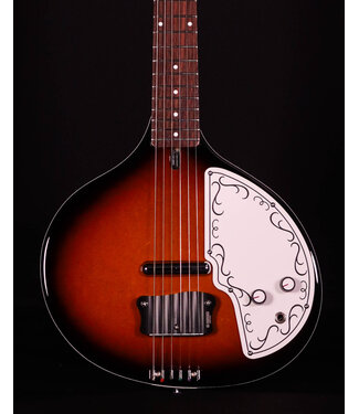 Danelectro Danelectro Baby Sitar, Brown Burst