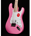 Squier Sonic Stratocaster HT H, Maple FB, Flash Pink