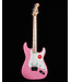 Squier Sonic Stratocaster HT H, Maple FB, Flash Pink