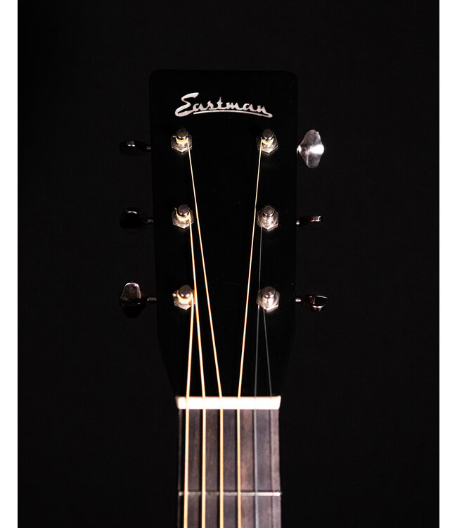 Eastman E6 OM Acoustic with Case, Natural Thermo Cured