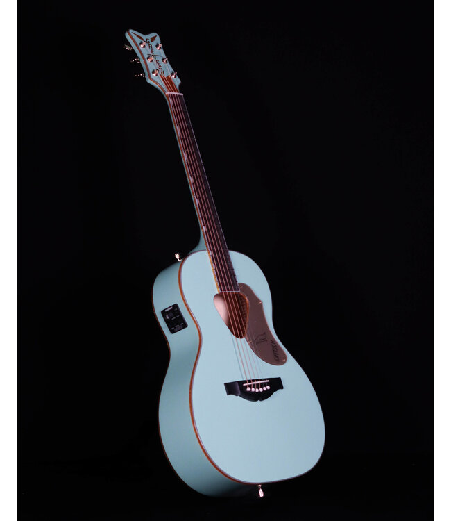 Gretsch G5021E Rancher Penguin Parlor Acoustic/Electric, Mint Metallic
