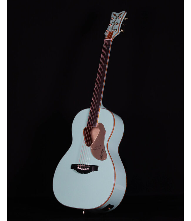 Gretsch G5021E Rancher Penguin Parlor Acoustic/Electric, Mint Metallic