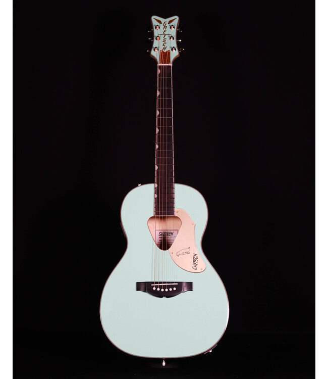 Gretsch G5021E Rancher Penguin Parlor Acoustic/Electric, Mint Metallic
