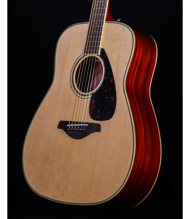 Yamaha FG830 Folk Acoustic Guitar, Natural