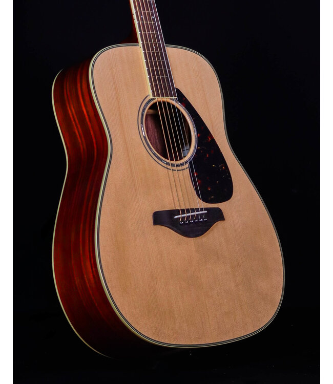 Yamaha FG830 Folk Acoustic Guitar, Natural