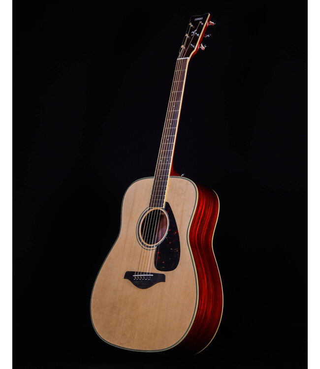 Yamaha FG830 Folk Acoustic Guitar, Natural