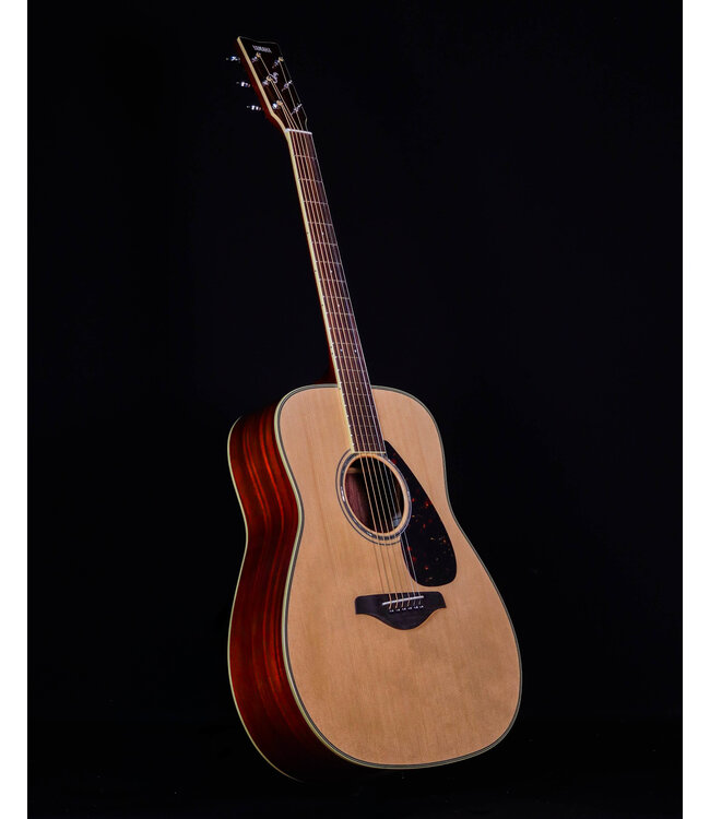 Yamaha FG830 Folk Acoustic Guitar, Natural