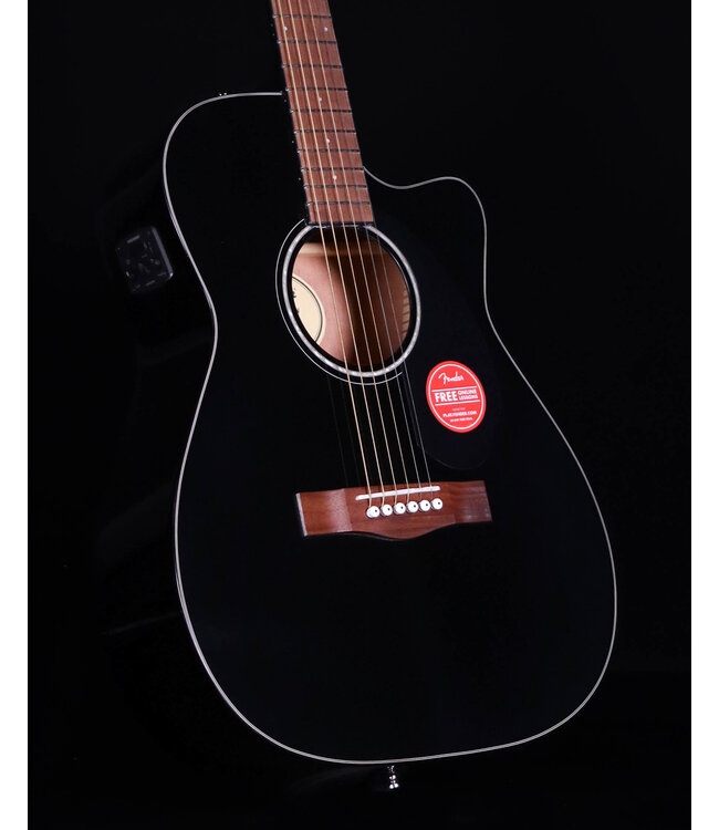 Fender CC-60SCE Concert, Walnut FB, Black