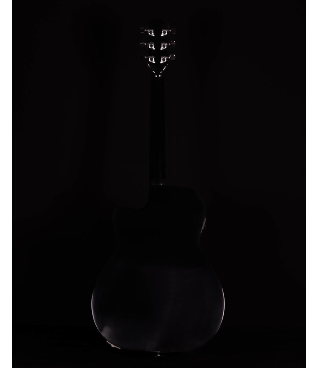 Fender CC-60SCE Concert, Walnut FB, Black