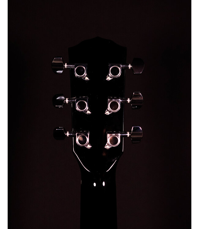 Fender CC-60SCE Concert, Walnut FB, Black