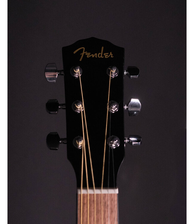 Fender CC-60SCE Concert, Walnut FB, Black