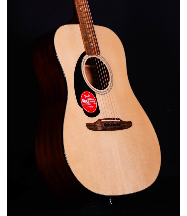 Fender  California Standard Redondo Left-Handed, Spruce Top, Black Pickguard, Natural