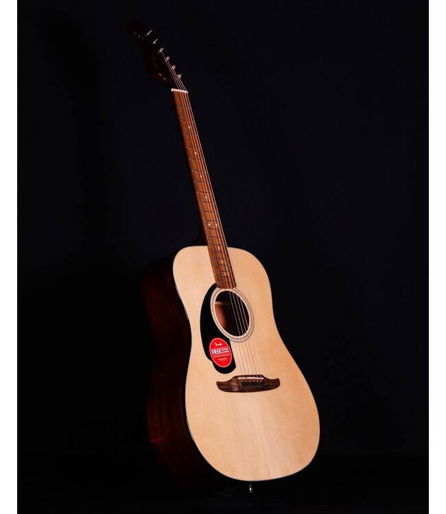 Fender  California Standard Redondo Left-Handed, Spruce Top, Black Pickguard, Natural