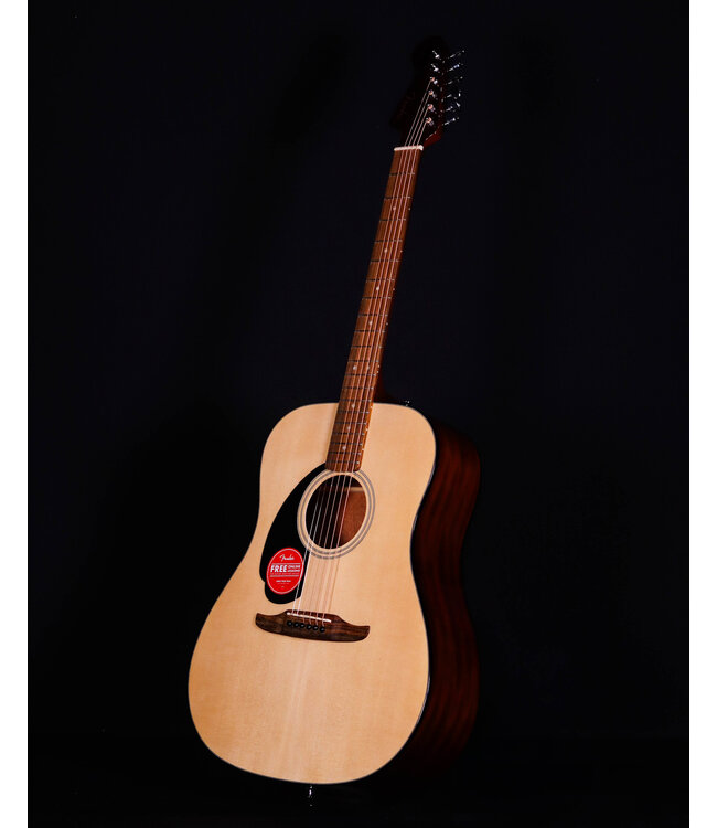 Fender  California Standard Redondo Left-Handed, Spruce Top, Black Pickguard, Natural