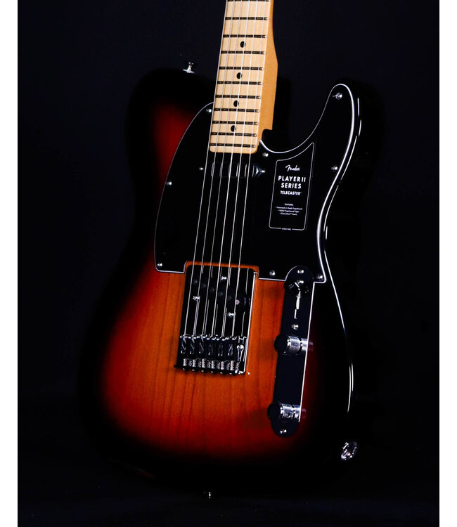 Fender Player II Telecaster, Maple FB, 3-Color Sunburst