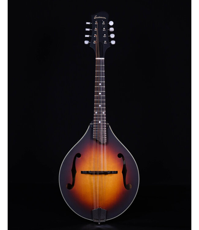 Eastman MD305E-SB, A Style, F Hole, Spr/Mpl, K&K PU, Sunburst Finish w/Gig Bag