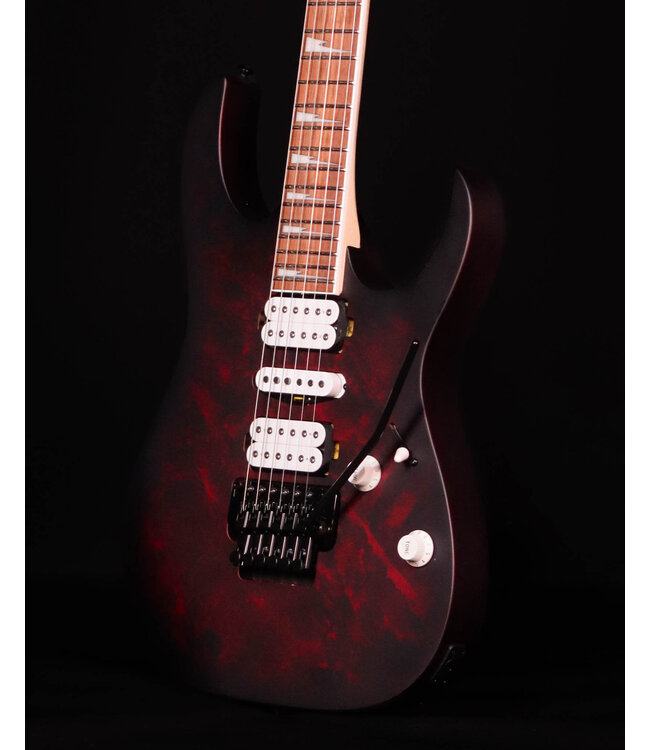 Ibanez RG470DX Electric Guitar, Wine Red Frozen Matte