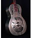 Gretsch G9201 Honey Dipper Round-Neck, Brass Body Biscuit Cone Resonator Guitar, Shed Roof Finish
