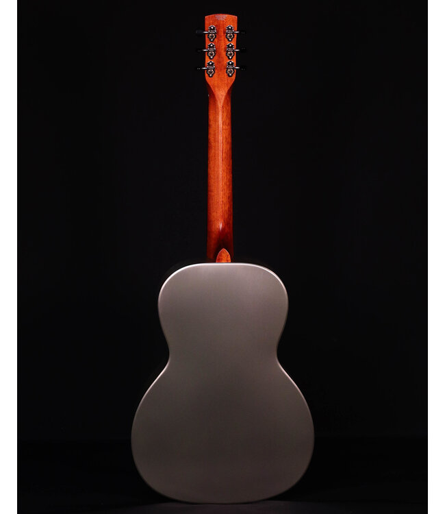 Gretsch G9201 Honey Dipper Round-Neck, Brass Body Biscuit Cone Resonator Guitar, Shed Roof Finish