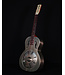 Gretsch G9201 Honey Dipper Round-Neck, Brass Body Biscuit Cone Resonator Guitar, Shed Roof Finish