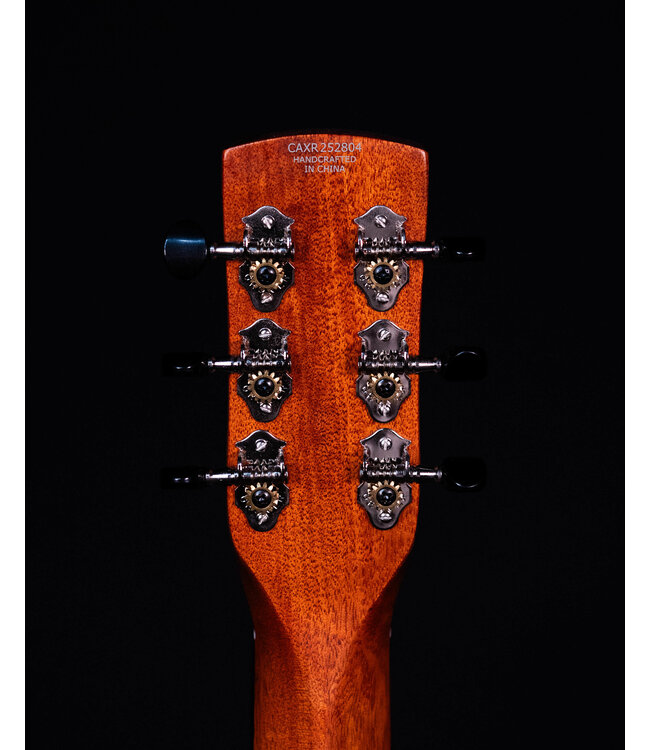 Gretsch G9201 Honey Dipper Round-Neck, Brass Body Biscuit Cone Resonator Guitar, Shed Roof Finish