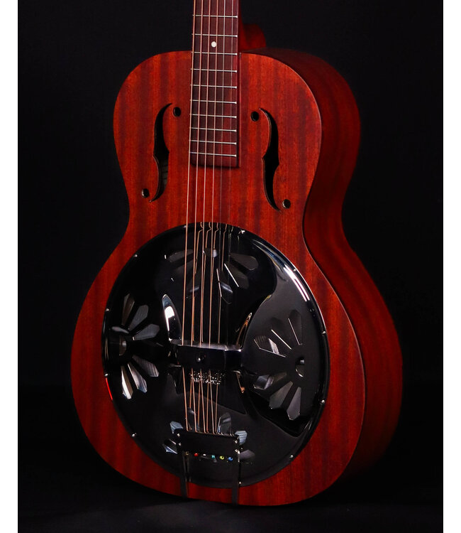 Gretsch G9200 Boxcar Round-Neck, Mahogany Body Resonator Guitar, Natural
