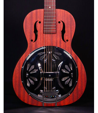 Gretsch Gretsch G9200 Boxcar Round-Neck, Mahogany Body Resonator Guitar, Natural
