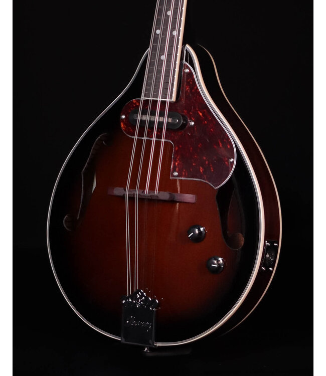 Ibanez M510E A-Style Acoustic/Electric Mandolin, Dark Violin Sunburst High Gloss