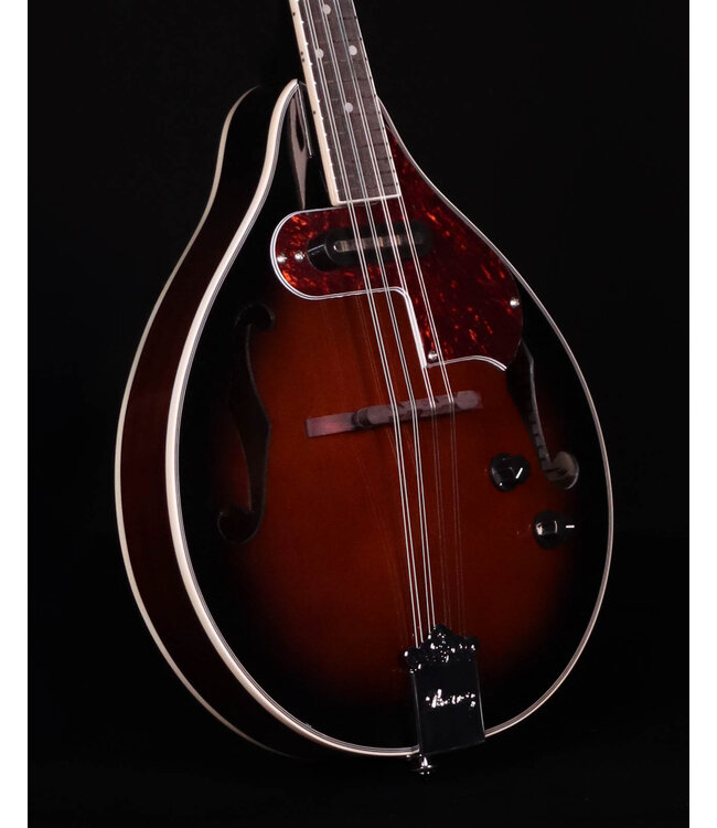 Ibanez M510E A-Style Acoustic/Electric Mandolin, Dark Violin Sunburst High Gloss