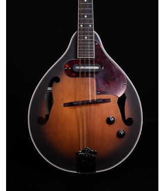Ibanez Ibanez M510E A-Style Mandolin, Open Pore Vintage Sunburst