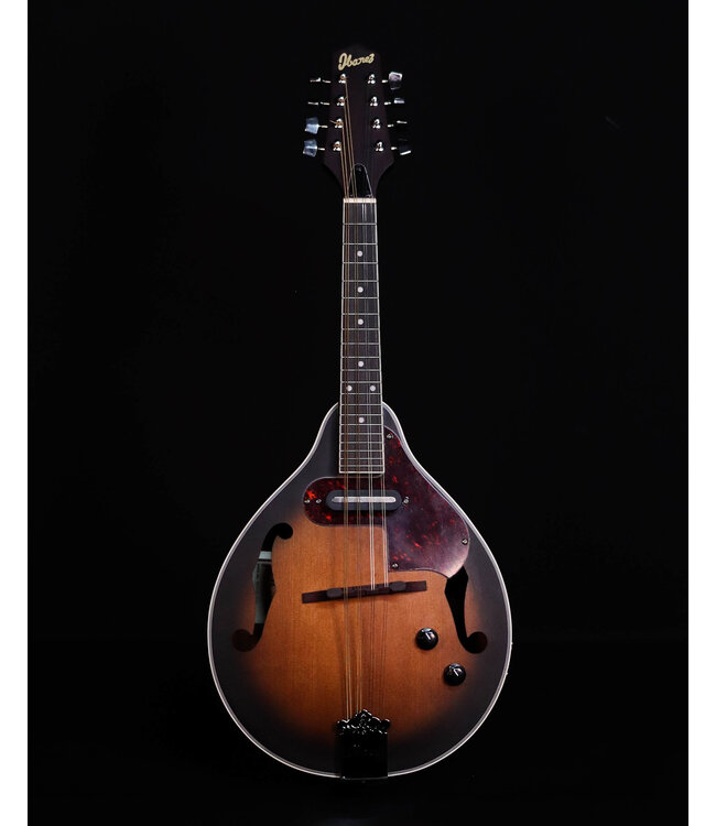 Ibanez M510E A-Style Mandolin, Open Pore Vintage Sunburst