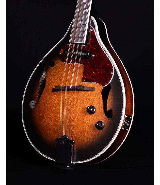 Ibanez M510E A-Style Mandolin, Open Pore Vintage Sunburst