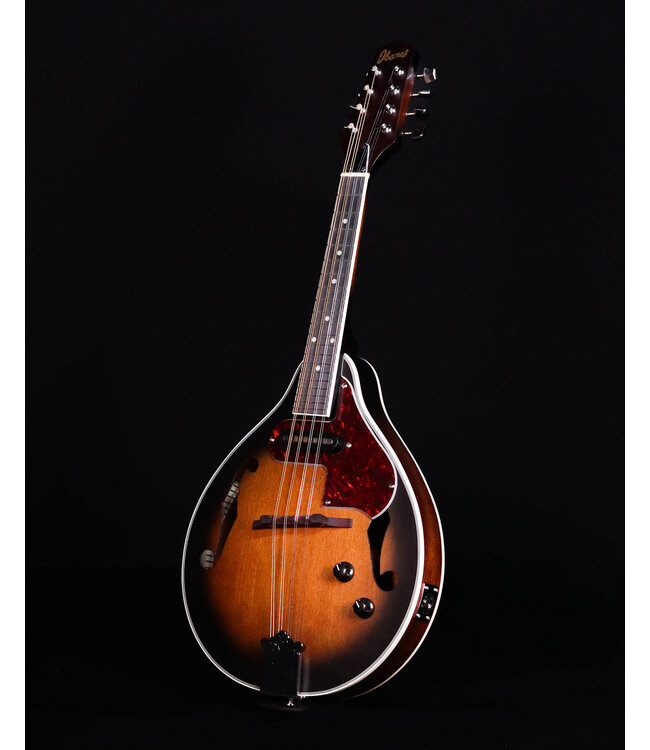 Ibanez M510E A-Style Mandolin, Open Pore Vintage Sunburst