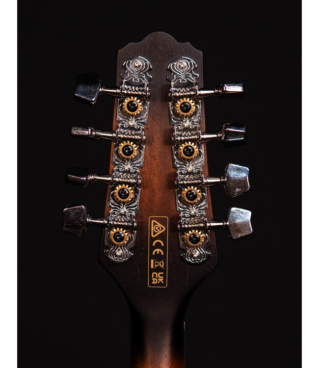 Ibanez M510E A-Style Mandolin, Open Pore Vintage Sunburst