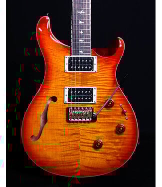 PRS PRS SE Custom 24 Semi-Hollow Piezo, Vintage Sunburst