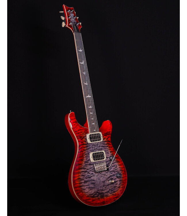 PRS SE Custom 24-08 - Quilt Package, Charcoal Cherry Burst