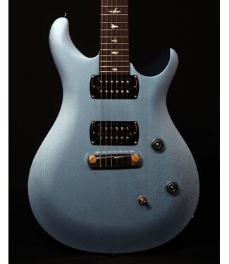 PRS PRS SE CE24 Standard Stoptail Satin, Ice Blue Metallic
