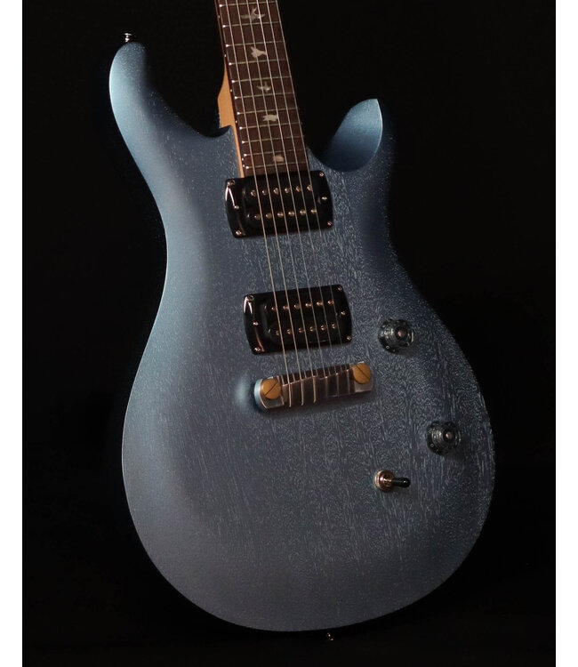 PRS SE CE24 Standard Stoptail Satin, Ice Blue Metallic