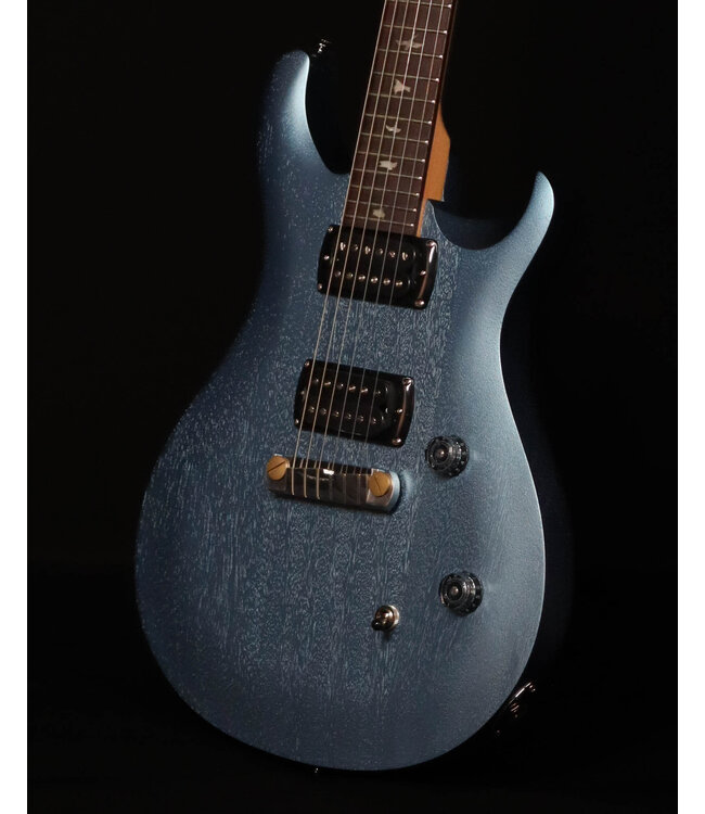 PRS SE CE24 Standard Stoptail Satin, Ice Blue Metallic