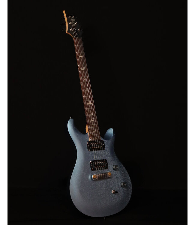 PRS SE CE24 Standard Stoptail Satin, Ice Blue Metallic