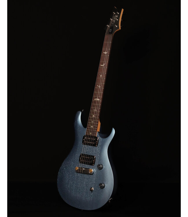 PRS SE CE24 Standard Stoptail Satin, Ice Blue Metallic