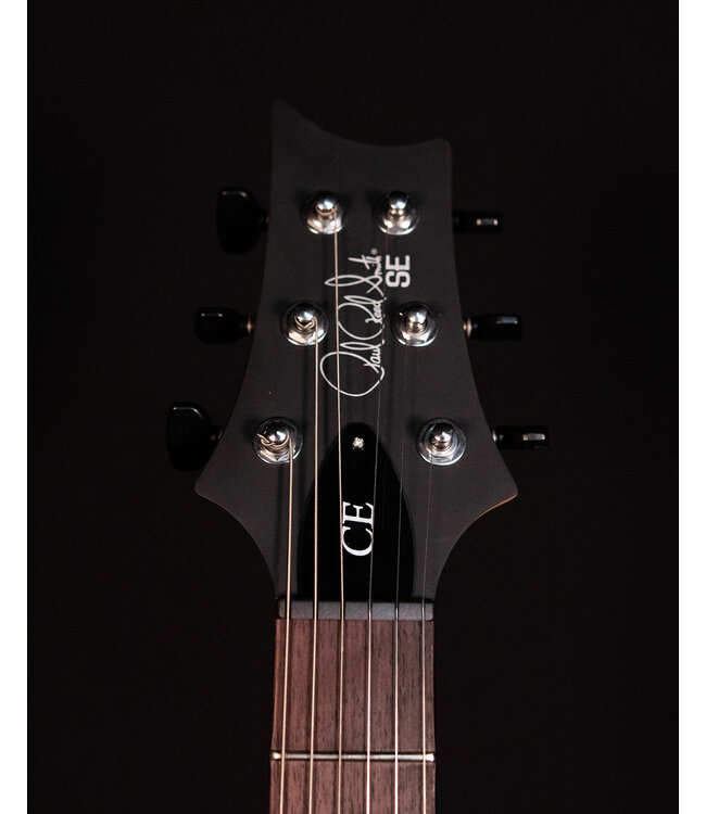 PRS SE CE24 Standard Stoptail Satin, Ice Blue Metallic